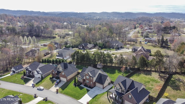 1312 Fox Ridge Dr, Powell, TN 37849 - birds eye view of property featuring a residential view