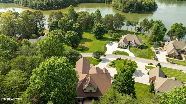 725 Wood Duck Dr, Vonore, TN 37885 - aerial perspective of suburban area with a nearby body of water