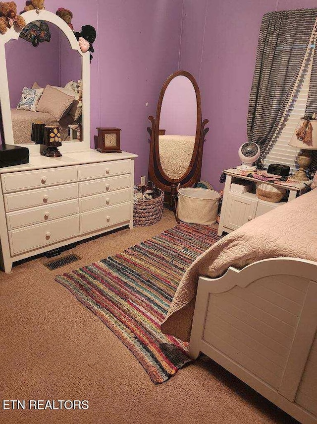 145 Liles Ln, Rocky Top, TN 37769 - bedroom with visible vents and light colored carpet