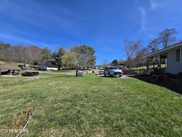 view of yard