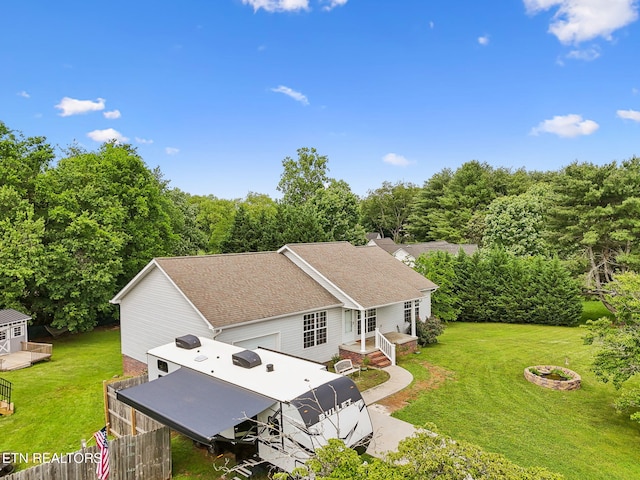 4720 Scenic Point Dr, Louisville, TN 37777 - view from above of property