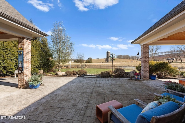 480 Indian Cave Dr, Loudon, TN 37774 - view of patio / terrace with fence