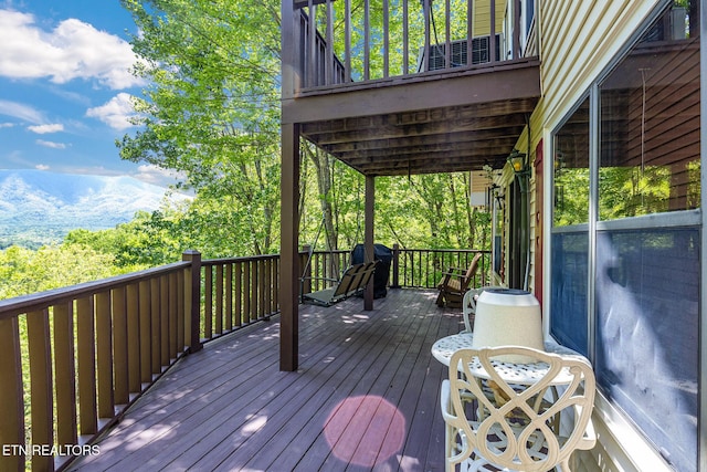 3132 Wears Overlook Ln, Sevierville, TN 37862 - view of wooden deck