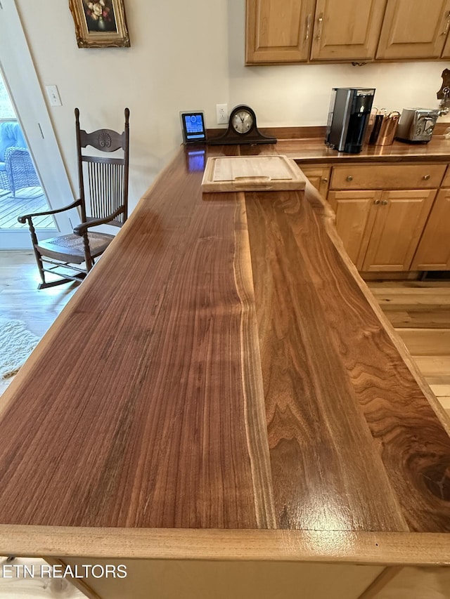 interior details featuring wood finished floors