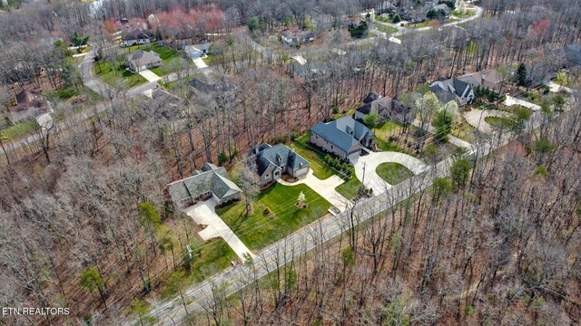 aerial view