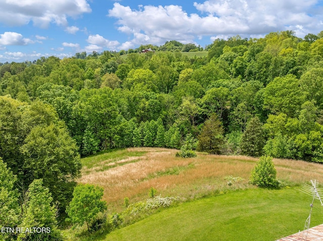 869 Poplar Grove Rd, Harrogate, TN 37752 - bird's eye view of a heavily wooded area