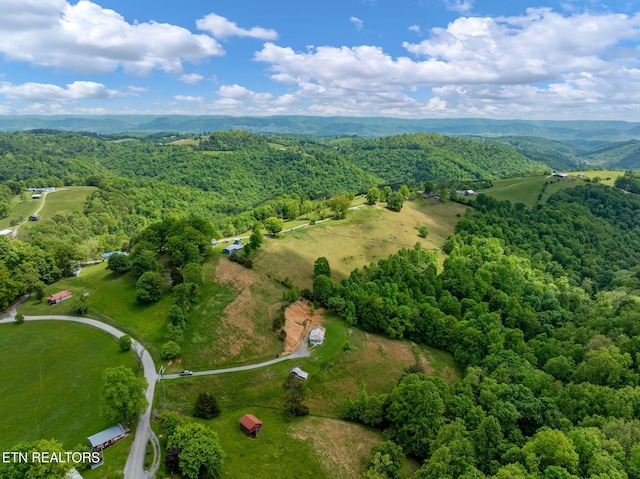 869 Poplar Grove Rd, Harrogate, TN 37752 - aerial view of property's location featuring a forest