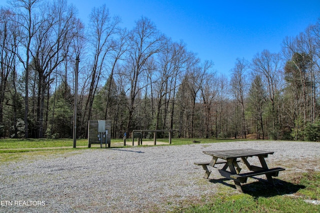 145 Horse Haven Rd, Allardt, TN 38504 - view of community with a wooded view