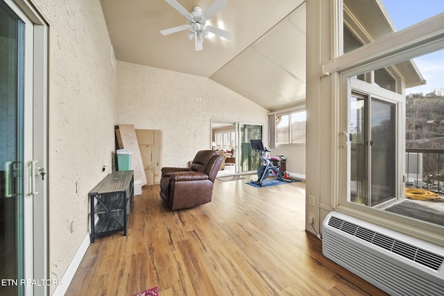 102 Baskins Creek Byp Unit 604, Gatlinburg, TN 37738 - sunroom / solarium featuring an AC wall unit