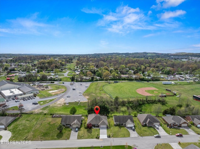 drone / aerial view