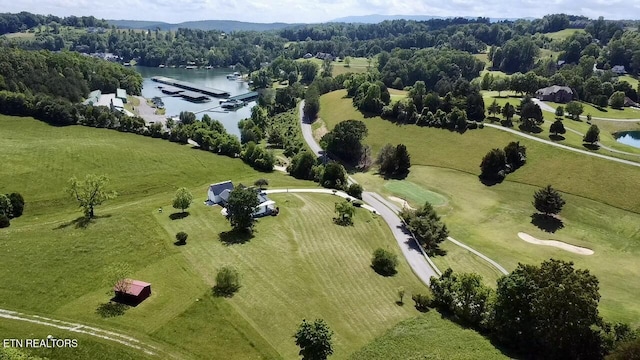 277 Deerfield Way, Lafollette, TN 37766 - aerial overview of property's location featuring a large body of water