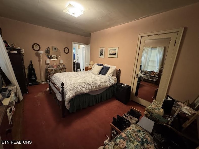 108 W Red Bud Rd, Knoxville, TN 37920 - bedroom with dark colored carpet