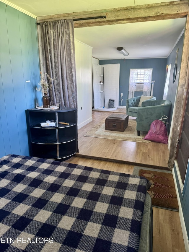 1533 Middlesettlements Rd, Maryville, TN 37801 - bedroom with wood finished floors