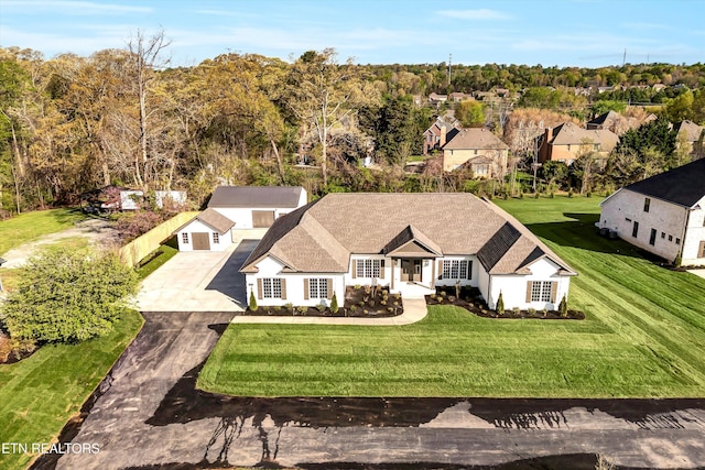 aerial view