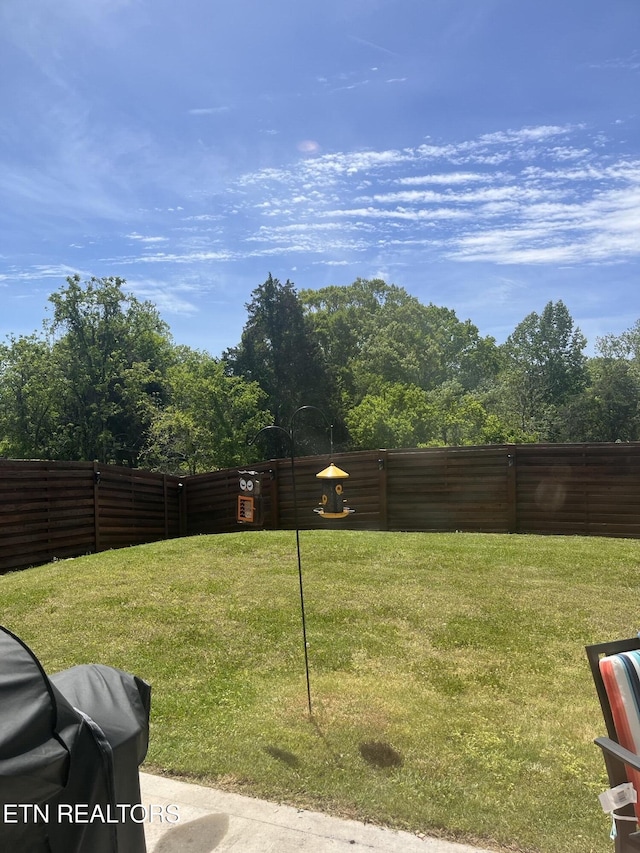 8071 Dennis Fox Ln, Knoxville, TN 37938 - view of yard with a fenced backyard