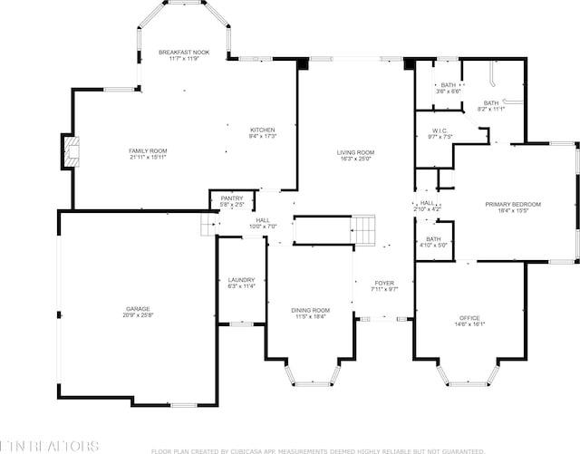 1647 Banebury Ln, Alcoa, TN 37701 - view of floor plan / room layout