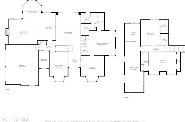1647 Banebury Ln, Alcoa, TN 37701 - view of floor plan / room layout