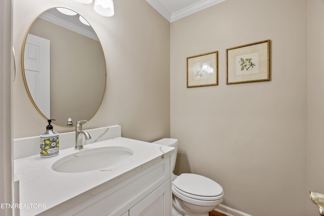 1647 Banebury Ln, Alcoa, TN 37701 - bathroom with crown molding and vanity