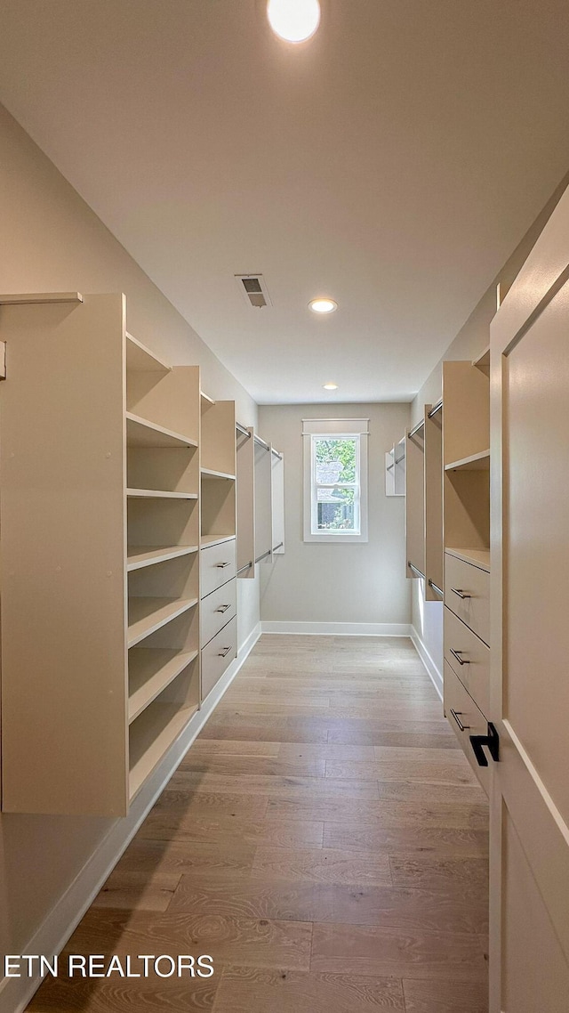 409 Goweli Trl, Vonore, TN 37885 - walk in closet with wood finished floors