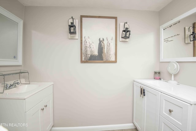 interior space featuring a sink