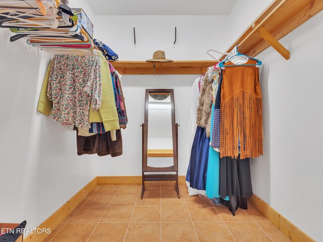 2164 Newt Huff Ln, Sevierville, TN 37862 - spacious closet featuring tile patterned floors