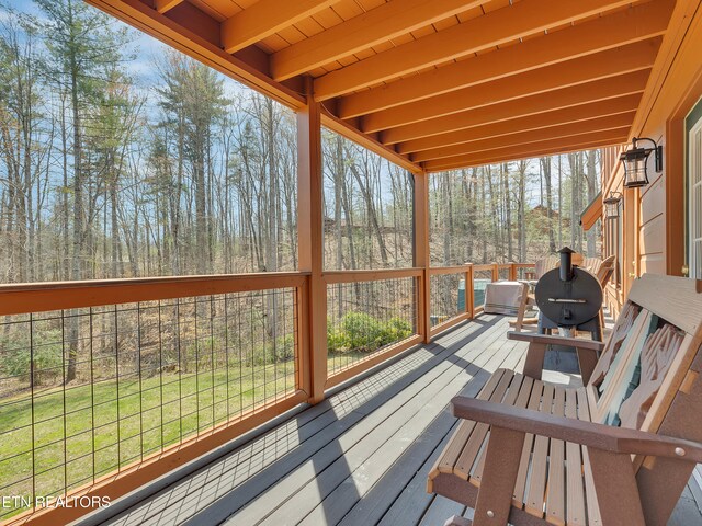 2164 Newt Huff Ln, Sevierville, TN 37862 - view of deck