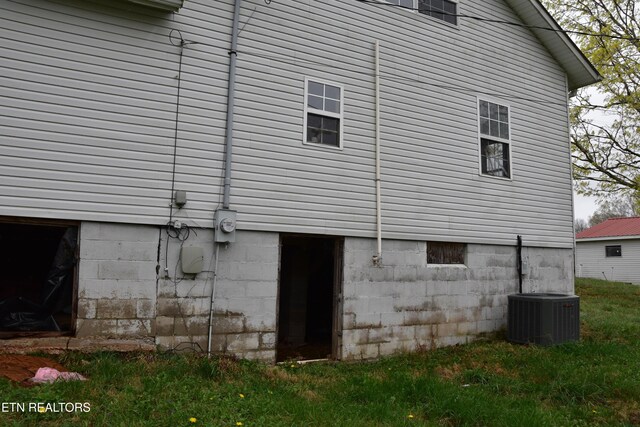 5128 Cove Creek Rd, Byrdstown, TN 38549 - view of home's exterior with cooling unit