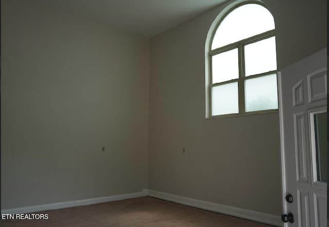 891 Forgety Rd, Jefferson City, TN 37760 - carpeted spare room with baseboards