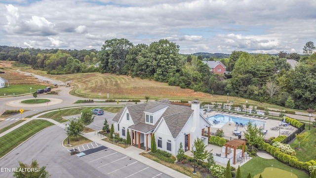 438 Ivey Farms Ln, Farragut, TN 37934 - bird's eye view