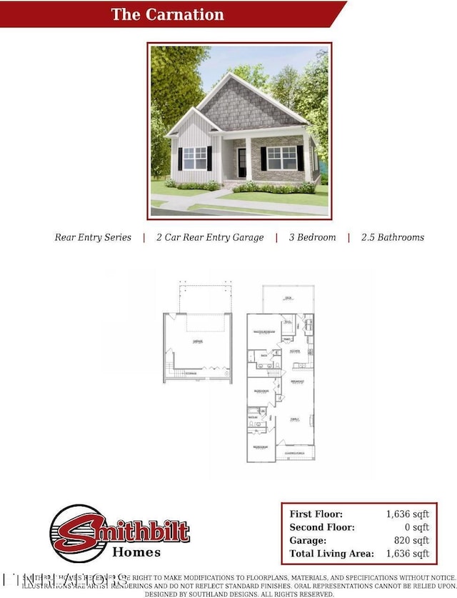 110 Roseberry St Lot 6B, Oak Ridge, TN 37830 - view of property floor plan