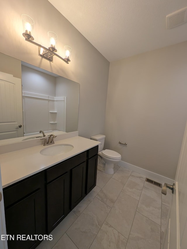 110 Roseberry St Lot 6B, Oak Ridge, TN 37830 - full bath with marble look tile flooring, vanity, and a shower
