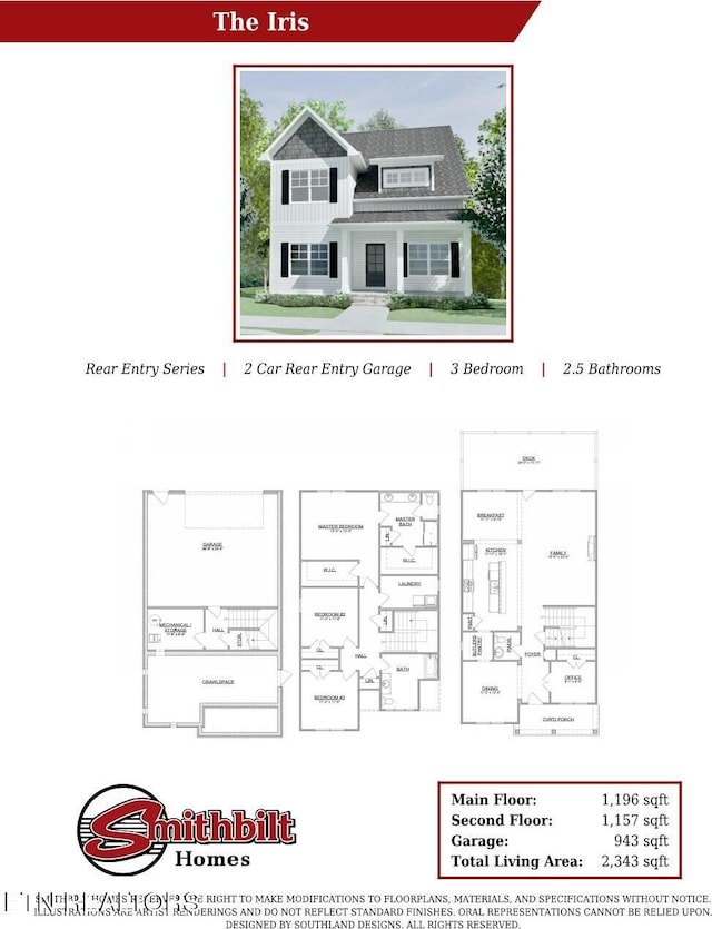112 Roseberry St Lot 7B, Oak Ridge, TN 37830 - home floor plan