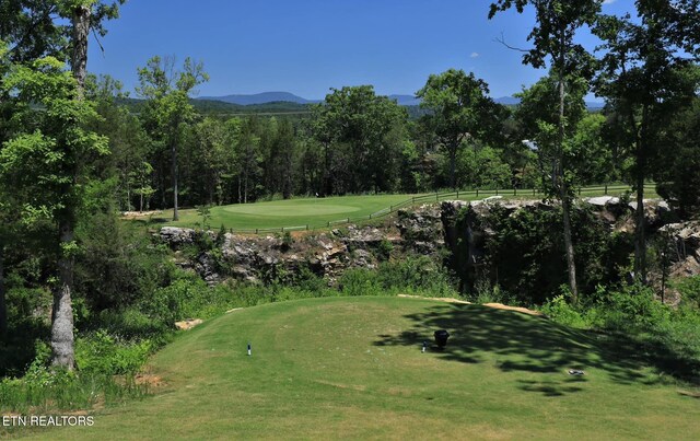 112 Roseberry St Lot 7B, Oak Ridge, TN 37830 - surrounding community featuring view of golf course, a lawn, and a mountain view