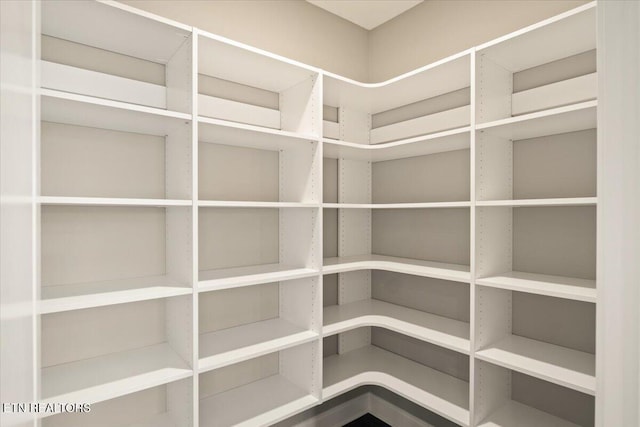view of pantry