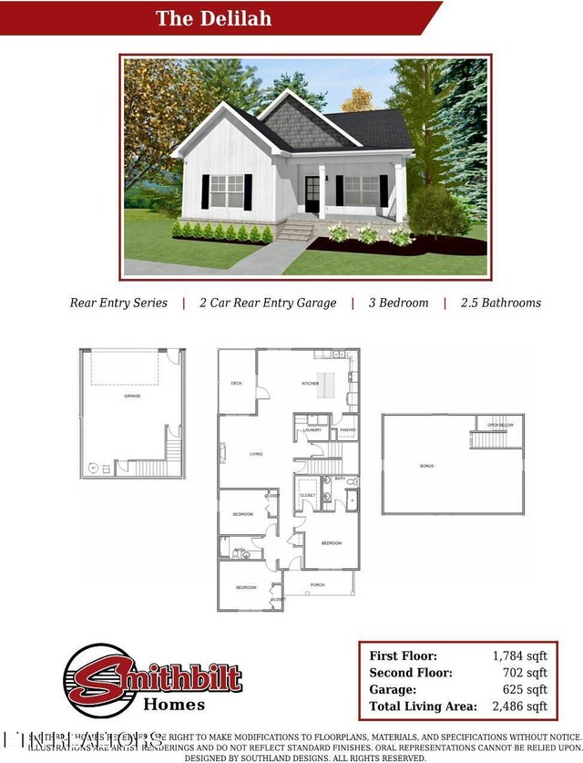 122 Roseberry St Lot 12B, Oak Ridge, TN 37830 - home floor plan