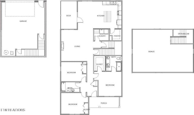 122 Roseberry St Lot 12B, Oak Ridge, TN 37830 - floor plan / room layout