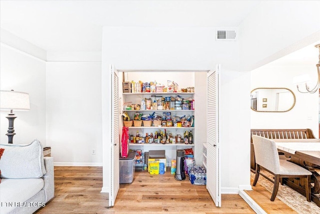 storage area with visible vents
