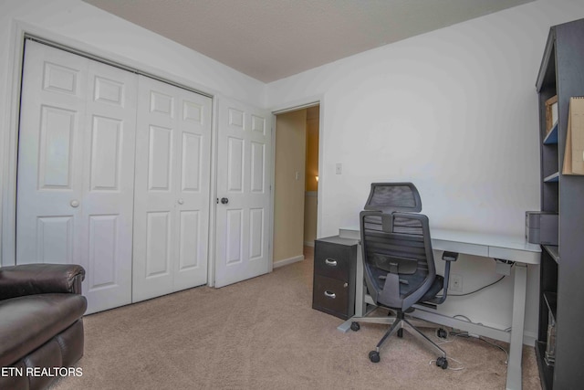 5836 Windtree Ln, Knoxville, TN 37921 - office area with light carpet and baseboards