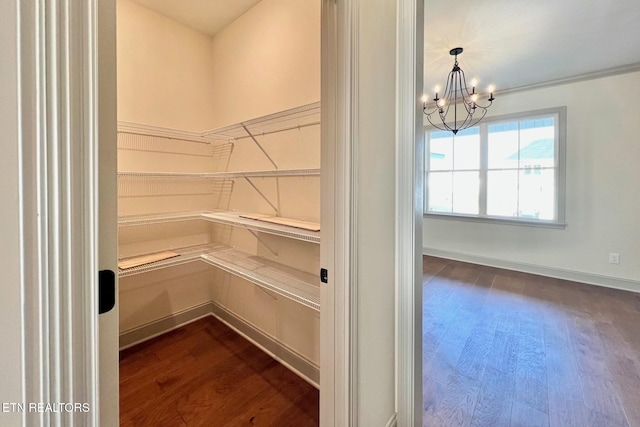 view of pantry