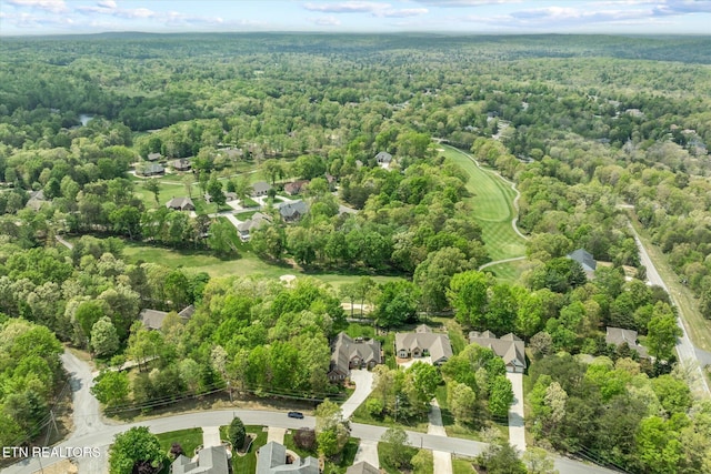106 Mariners Dr, Fairfield Glade, TN 38558 - bird's eye view featuring a forest view and a residential view