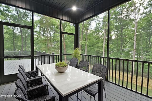 336 Nuhya Ln, Loudon, TN 37774 - sunroom / solarium with outdoor dining space and healthy amount of natural light
