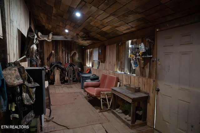 view of stable
