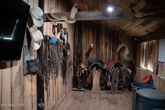 view of stable