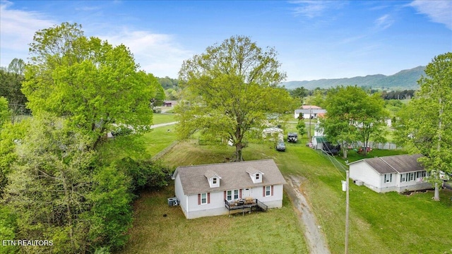 174 Sandy Hill Rd, Lafollette, TN 37766 - birds eye view of property featuring a mountain view
