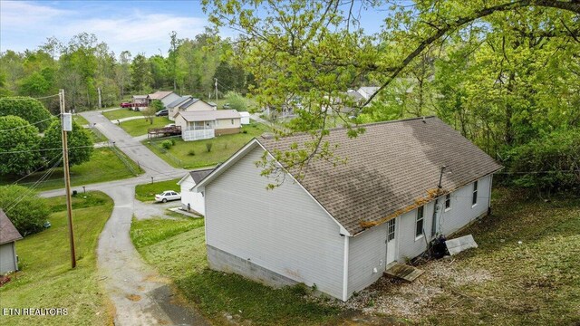 174 Sandy Hill Rd, Lafollette, TN 37766 - drone / aerial view