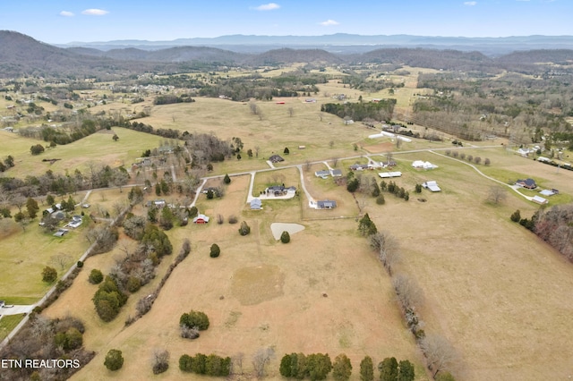 8207 Washington Pike, Corryton, TN 37721 - bird's eye view featuring a rural view and a mountain view