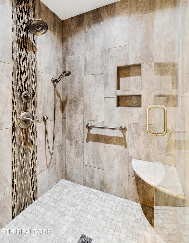 8207 Washington Pike, Corryton, TN 37721 - bathroom featuring a stall shower