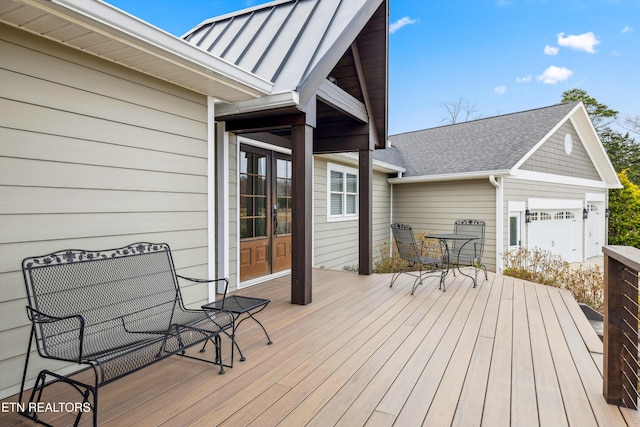 8207 Washington Pike, Corryton, TN 37721 - view of wooden terrace