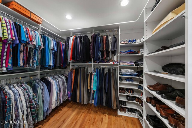 11901 S Fox Den Dr, Knoxville, TN 37934 - spacious closet with wood finished floors