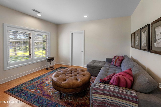 11901 S Fox Den Dr, Knoxville, TN 37934 - living room with wood finished floors, baseboards, and recessed lighting
